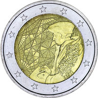 Эстония 2 евро 2022 Эразмус