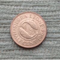 Werty71 Сьерра Леоне 1/2 цента 1964 Рыба