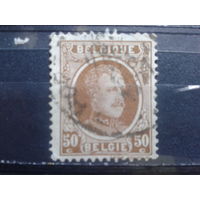 Бельгия 1925 Король Альберт 1  50 сантимов