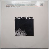 LP Ganelin, Chekasin, Tarasov – Semplice (1984)