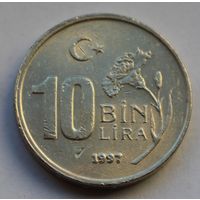 Турция, 10.000 лир 1997 г.