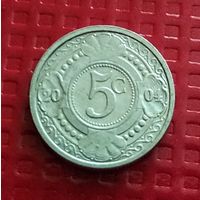 Нидерландские Антилы 5 центов 2004 г. #30303