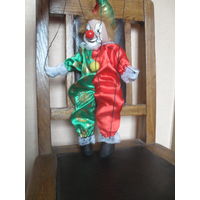 Кукла Клоун марионетка.40 см.