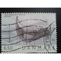 Дания 2004 сохранившийся фрагмент лодьи