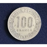Конго 100 франков 1971