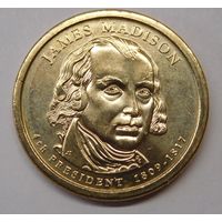 США.1 доллар 2007 Президент 4 Джеймс Мэдисон Двор уточняйте