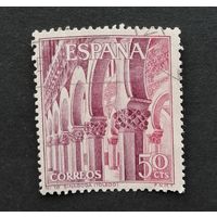 Испания 1965 Туризм/ Мировое наследие ЮНЕСКО. Санта-Мария-ла-Бланка (средневековая синагога), Толедо