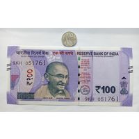 Werty71 Индия 100 рупий 2018 UNC банкнота