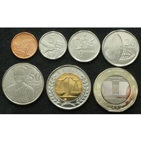 Гана НАБОР 7 монет 2007-2019 UNC