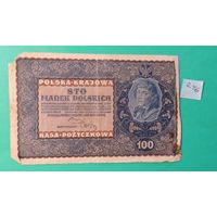 100 марок польских, 1919 г.