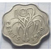 Эсватини (Свазиленд) 10 центов, 1979     ( 5-2-1 )