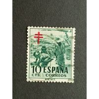 Испания 1951. Анти-туберкулезные налоговые марки.Борьба с туберкулезом