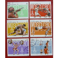 Куба. Спорт. ( 6 марок ) 1979 года. 2-15.
