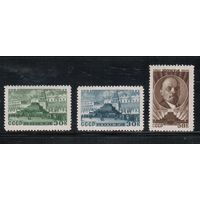 СССР-1947, (Заг.1015-1017),  * , 23-год. смерти Ленина