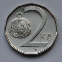 Чехия, 2 кроны 2008 г.