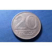 20 злотых 1987. Польша.