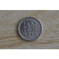 Ливан 25 ливров 2002