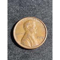 США 1 цент 1972  D