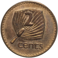 Фиджи 2 цента, 2001