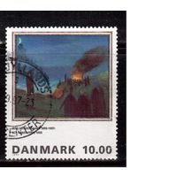 Дания-1995, (Мих.1108) гаш., Искусство, Живопись
