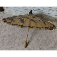 Зонтик деревянный для декора, антуража.