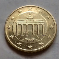 50 евроцентов, Германия 2002 F