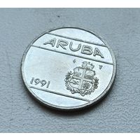 Аруба 25 центов, 1991 4-4-29
