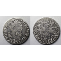 Шесть грошей 1624 год (блеск)