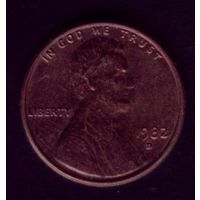 1 цент 1982 год D США