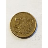 Польша 5 грош 2001