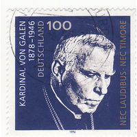 Кардинал Гален, бишоф Мюнстера 1996 год