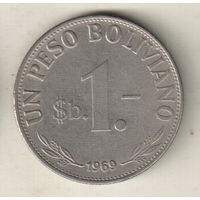Боливия 1 песо 1969