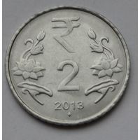 Индия 2 рупии, 2013 г.