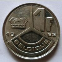 1 франк 1989 (Q) Бельгия