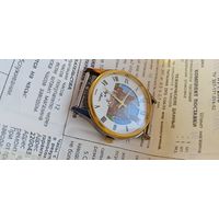 Часы "Луч-Лунник" не ношеные,Не частые с родными документами и футляром