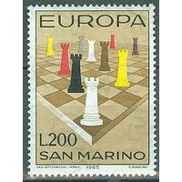 Сан - Марино 1965 Michel 842 (CV 0,5 eur) MNH Европа СЕПТ СЕРТ Шахматы **