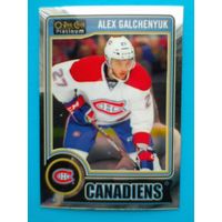 Алекс Гальченюк "Монреаль Канадиенс" - Карточка "O-Pee-Chee Platinum" - Сезон 2014/15 года.