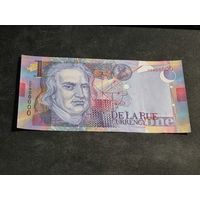 Великобритания 1 фунт 1999 (тестовая банкнота Исаак Ньютон) UNC