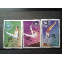 КНДР 1981 100 лет федерации гимнастики