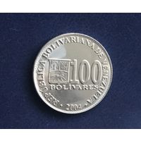 Венесуэла 100 боливаров 2004