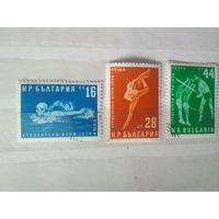 Болгария. 1958.Международные студенческие игры. Полная серия