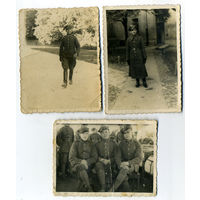 3 фото. Польские военные. 1930-е гг.