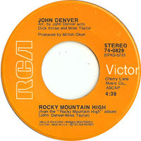 John Denver, Rocky Mountain High, SINGLE 1972