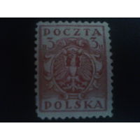 Польша 1919 стандарт, герб 3 геллера