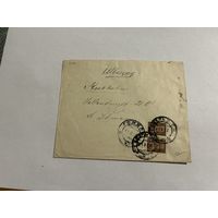 Почтовое отправление (письмо) 1927 год Гомель - Стокгольм
