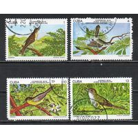 Птицы Куба 1978 год 4 марки