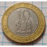 Кения 10 шиллингов, 1997     ( 2-10-5 )