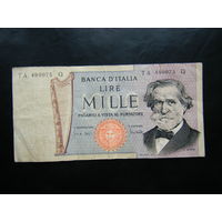 Италия 1000 лир 1969г.