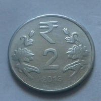 2 рупии, Индия 2013 г.