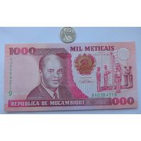 Werty71 Мозамбик 1000 метикал 1991 UNC банкнота